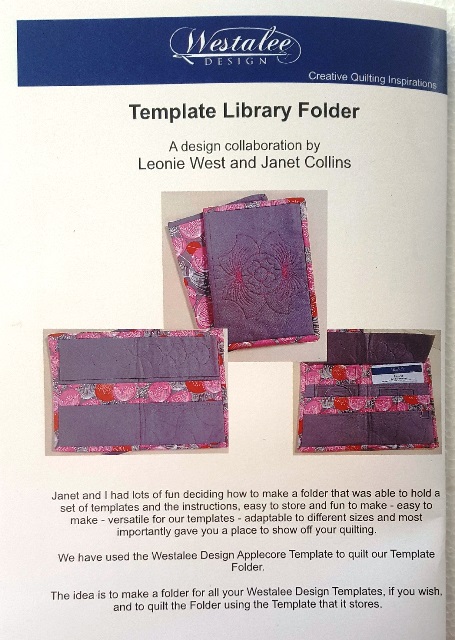Template Library Folder Pattern by Westalee Design