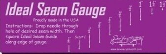Ideal Seam Gauge