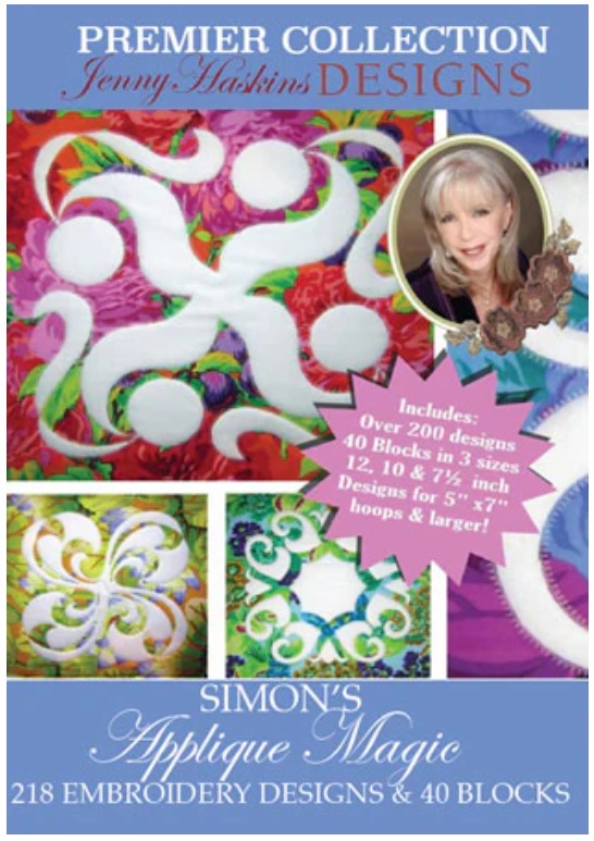 Simon’s Applique Magic – Jenny Haskins