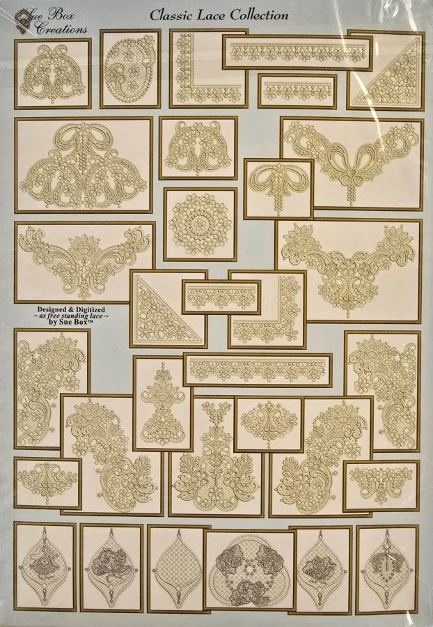 Classic Lace Collection – Sue Box Creations
