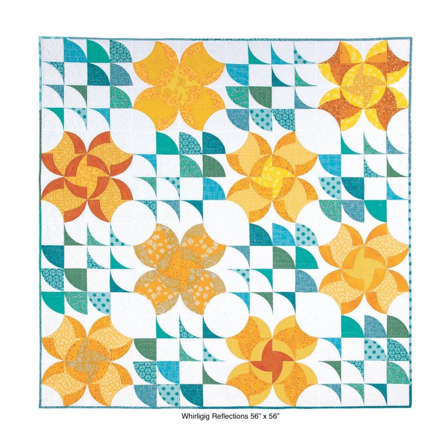 Wonderful Curves Sampler Quilt Block Book - Wonder Curve Ruler