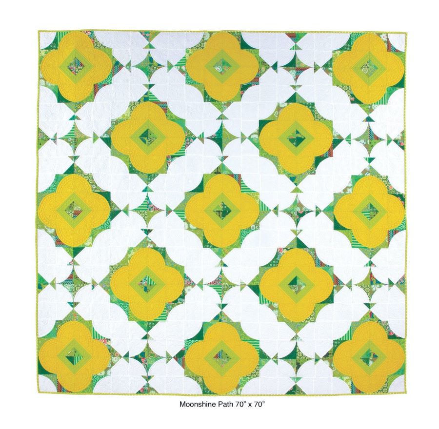 Wonderful Curves Sampler Quilt Block Book - Wonder Curve Ruler