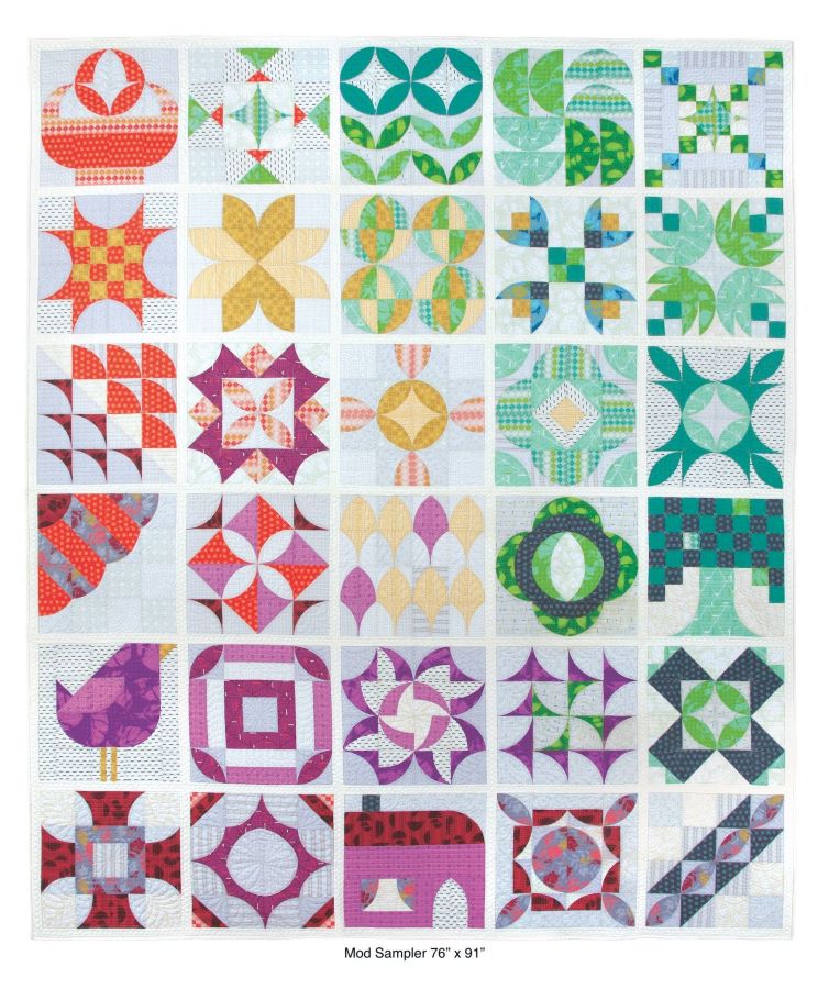 Wonderful Curves Sampler Quilt Block Book - Wonder Curve Ruler