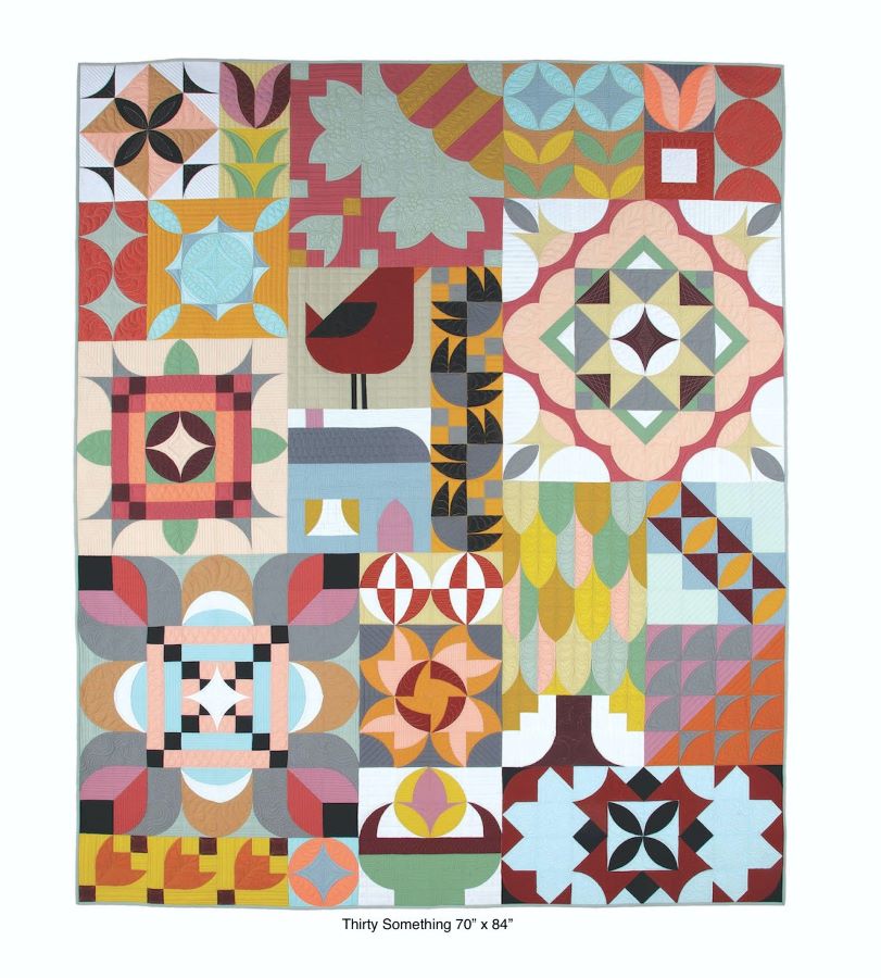 Wonderful Curves Sampler Quilt Block Book - Wonder Curve Ruler