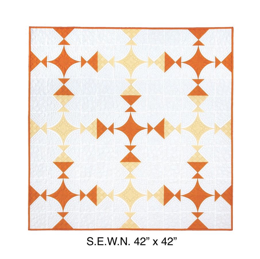 Wonderful Curves Sampler Quilt Block Book - Wonder Curve Ruler