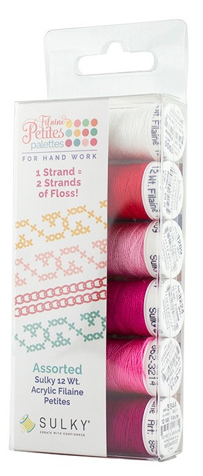 Sulky® Hugs and Kisses Filaine Petites 12 Wt. Thread Sampler Pack