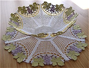 All Sorts Embroidery - Vintage Fabric and Lace Set 2
