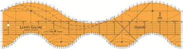 Leaves Galore ™ - Set of 3 Templates/Rulers