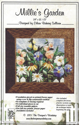 132 Millie's Garden Paper Pieced Pattern