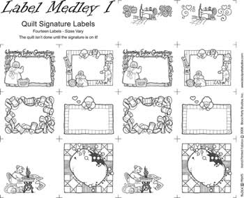 Quilt Label Products