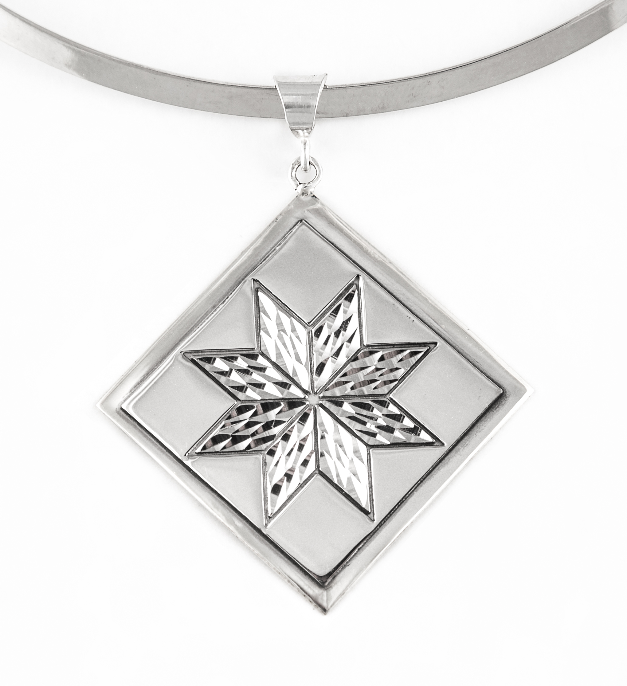 Siesta Silver Quilt Block Jewellery