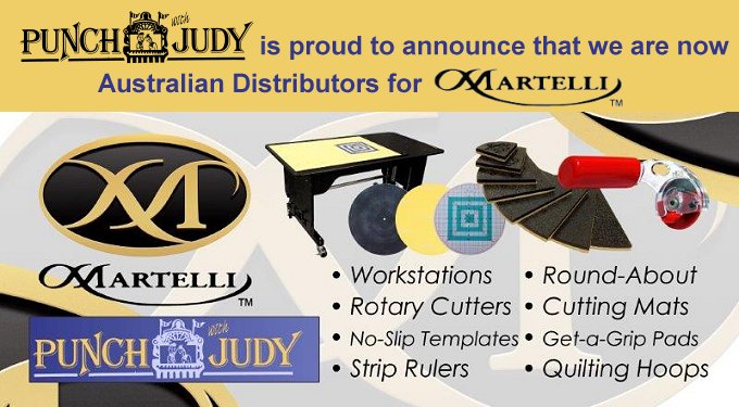 Punch with Judy are Australian Distributors for Martelli