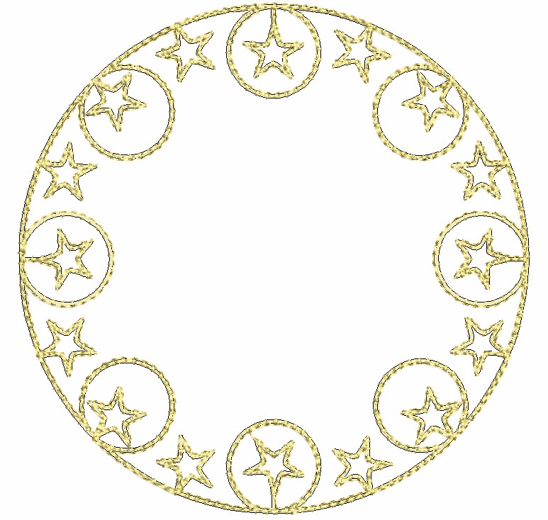 Punch with Judy > Westalee Design Starry Night 2pc Star Template Block