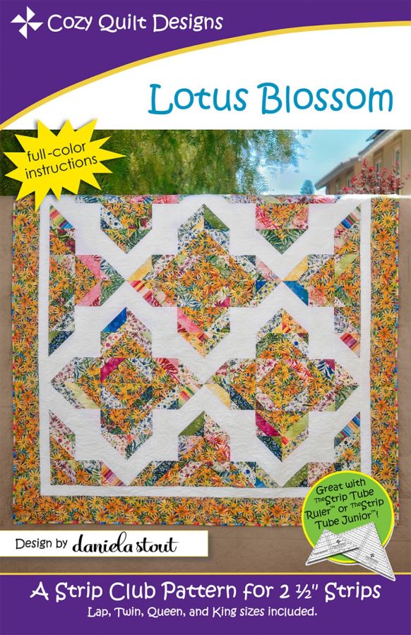 Lotus Blossom – a Strip Club Pattern by Daniela Stout