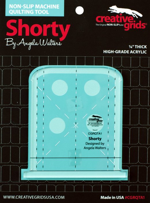 Shorty Machine Quilting Tool by Angela Walters - Creative Grids