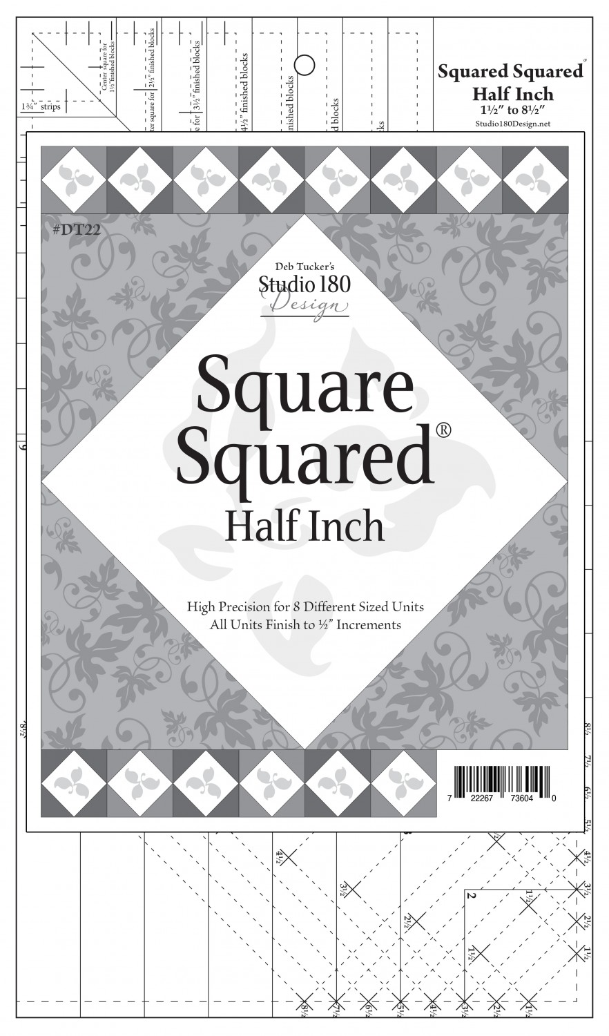 Square Squared Half Inch by Deb Tucker