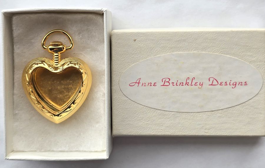 Anne Brinkley Designs - Heart Locket Gold