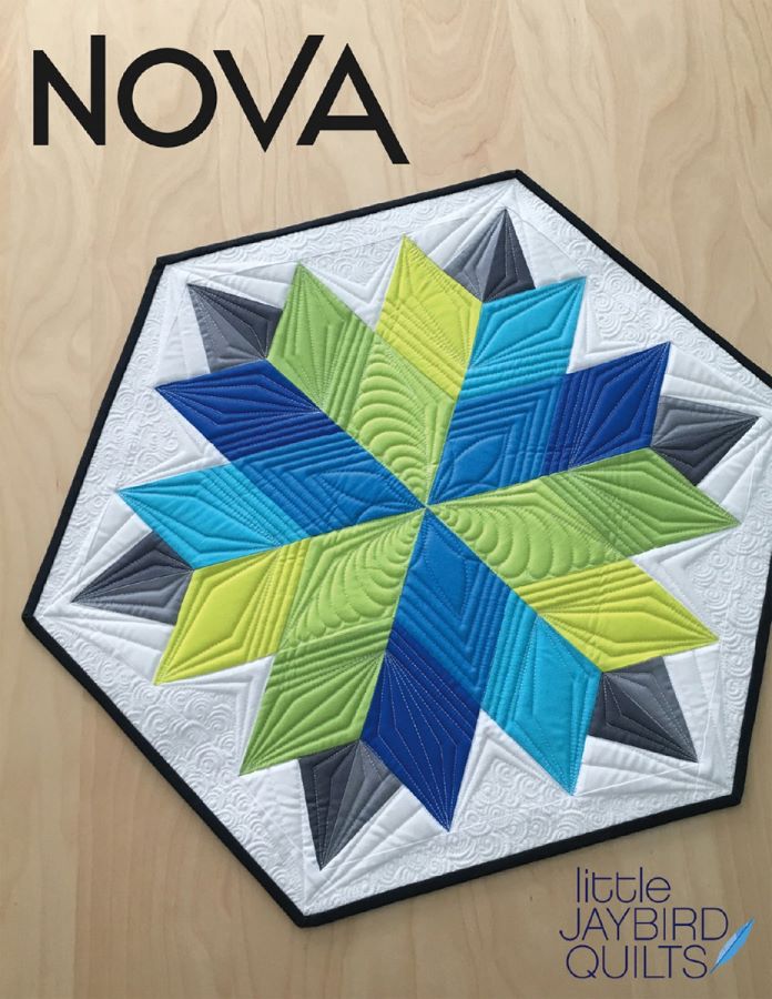 Nova Table Topper Pattern - Jaybird Quilts