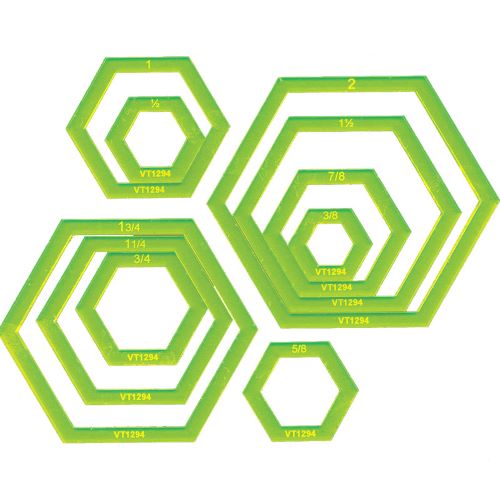 Springfield Fibre Optic Hexagon Donut Set