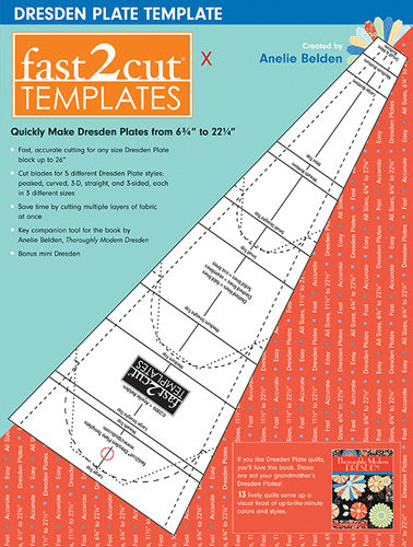 fast2cut™  – Dresden Plate Template  