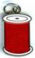 Spool Charm – Red 