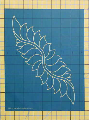 Full Line Stencils - Leaf Swag #30514