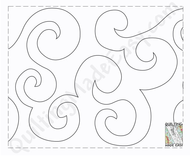 Stipples Made Easy™ - 309 Waves - Quilting Made Easy™