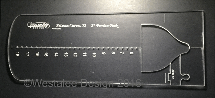Artisan Curves Persian Peak #52 - Westalee Design