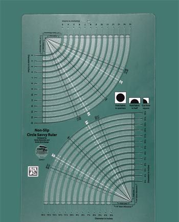 Circle Savvy Ruler - Creative Grids