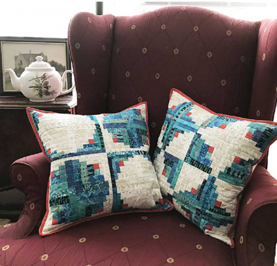 Yin and Yang Pillow Pair Pattern - Cut Loose Press