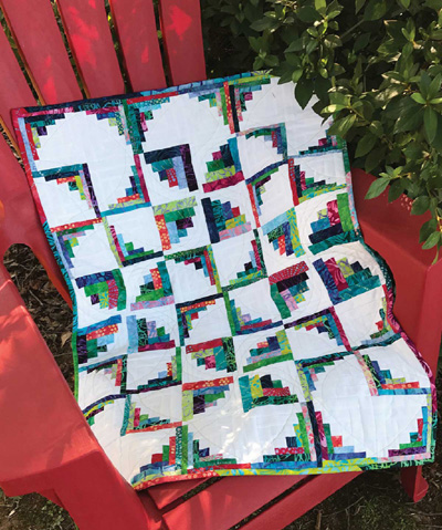 Little Runaway Pinwheels Quilt Pattern  - Cut Loose Press