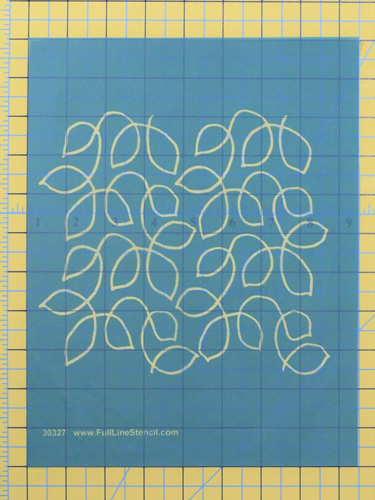 Full Line Stencils  - Meandering Leaves #30327