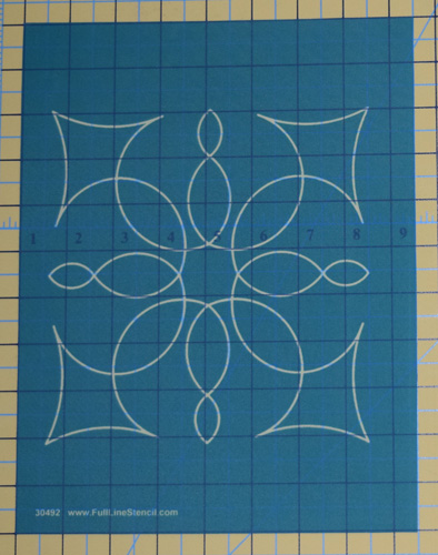 Full Line Stencils - Square Dance #30492