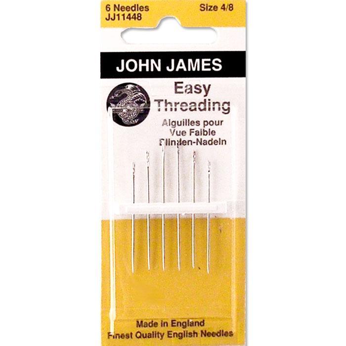 Easy Threading Sharps Needles - John James Needles