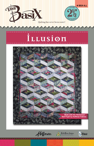 Illusion - X-Blocks Quilt Pattern