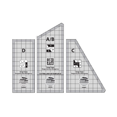 Scrap Crazy 8" Template Set - Creative Grids