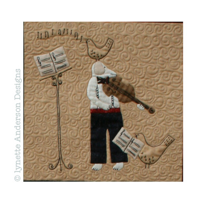 H&F Wagtime Fiddler and Friends Month 2 - Lynette Anderson Designs