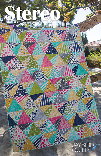 Stereo Quilt Pattern - Jaybird Quilts