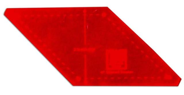 Perfect Cut 45 Degree Diamond Template (2 1/2" Strips) by Jinny Beyer