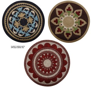 Classic Candle Mats - Joan's Own Creations 