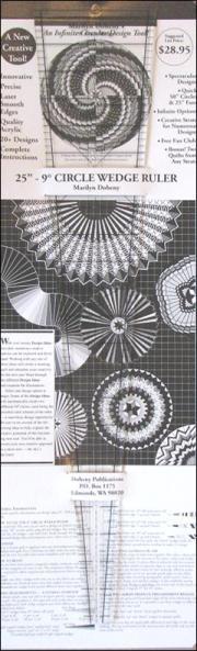 9° Circle Wedge Ruler - 25"