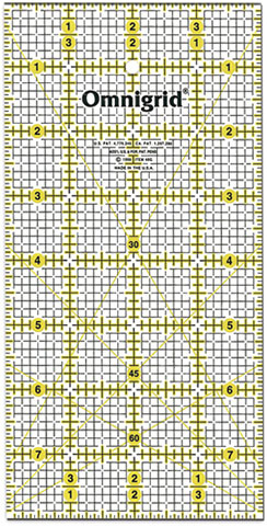 Omnigrid 4" x 8" Ruler