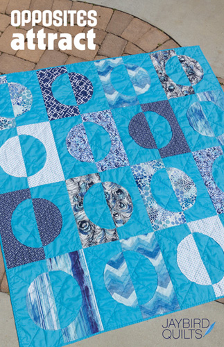 Opposites Attract Quilt Pattern - Jaybird Quilts