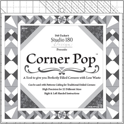 Corner Pop Ruler by Deb Tucker
