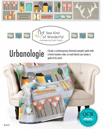 Urbanologie Book - Quick Curve Ruler Mini Quilt Patterns