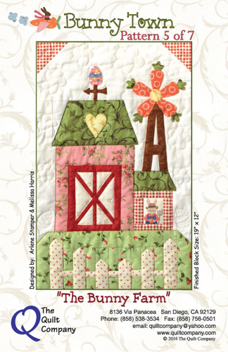 Bunny Town Quilt Pattern - The Bunny Farm