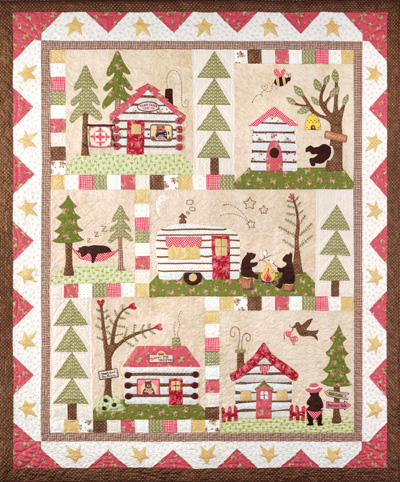Camp Sugar Bear Quilt Pattern - The Complete Set