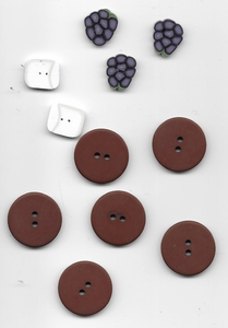 Camp Sugar Bear Quilt Pattern - Button Pack