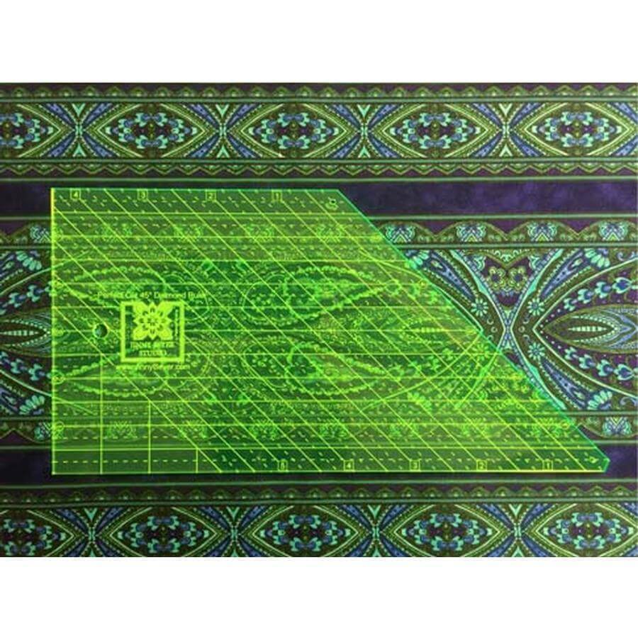 Perfect Cut 45° Diamond Ruler -  Jinny Beyer
