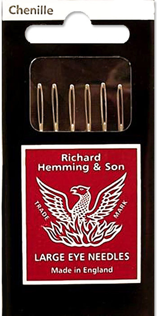 Chenille Size 22 Needles - Richard Hemming & Son
